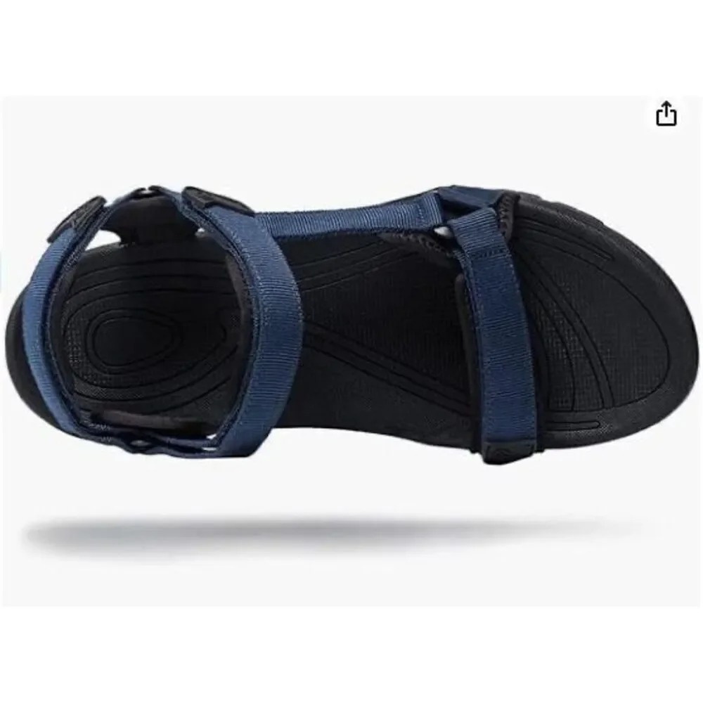 ✨ATIKA Men's Navy & Black Islander Walking Sz 10 Sandals✨